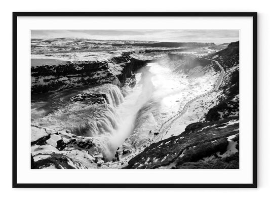 GULLFOSS FALLS, ICELAND