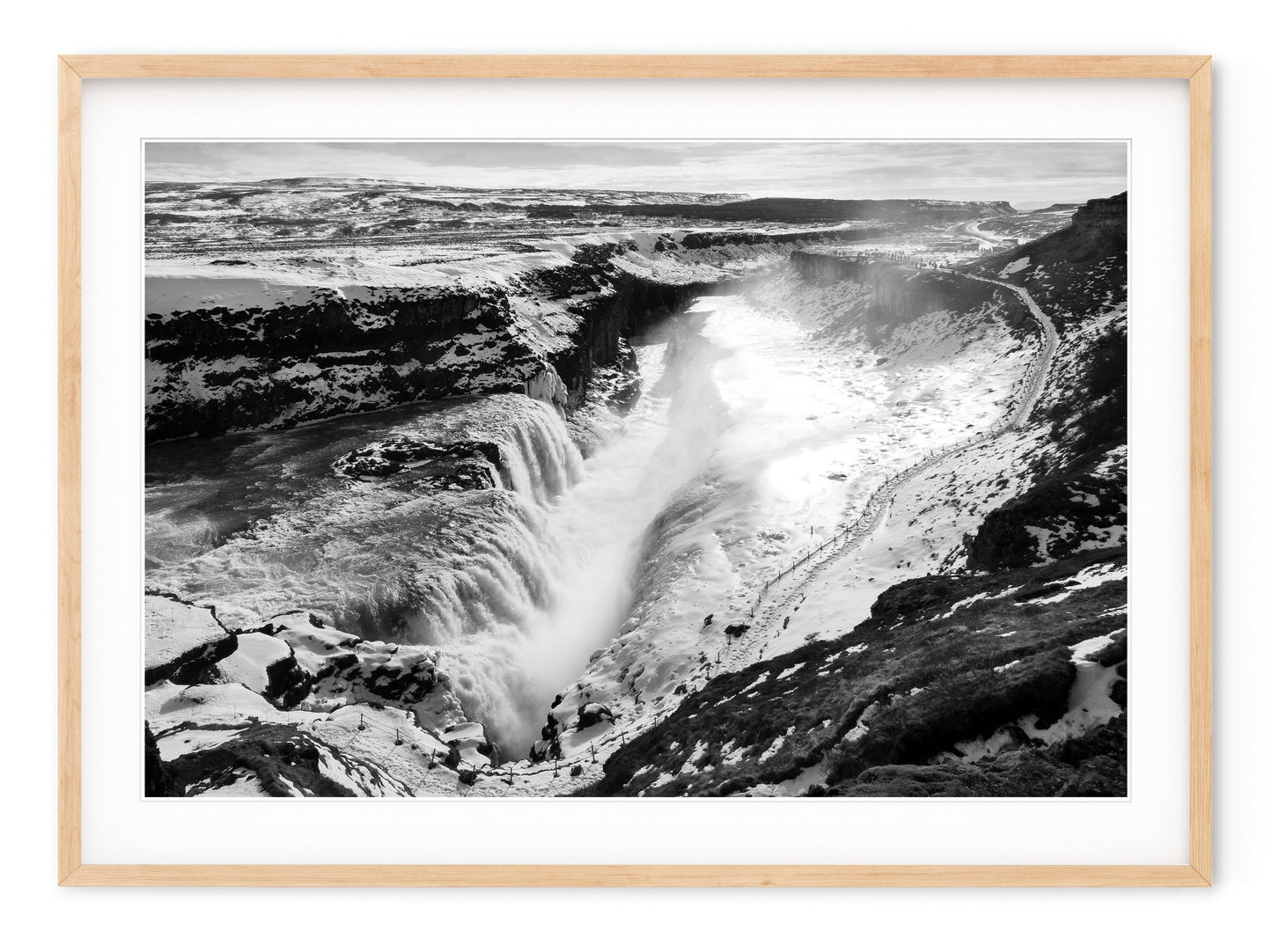 GULLFOSS FALLS, ICELAND