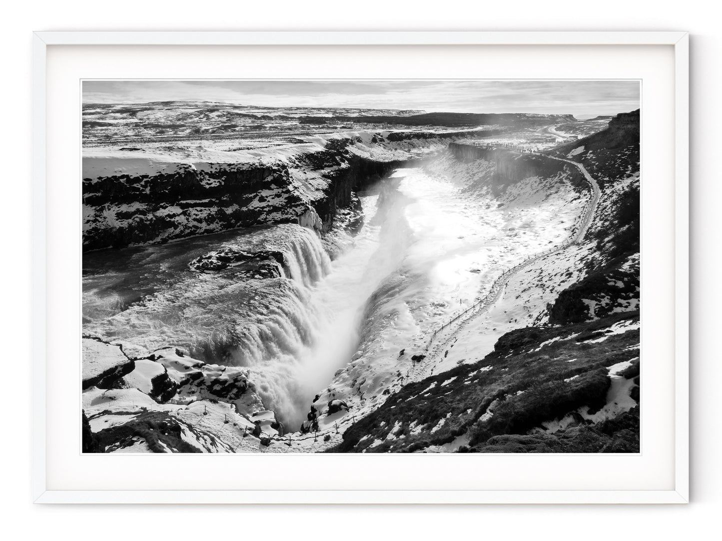 GULLFOSS FALLS, ICELAND