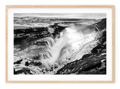 GULLFOSS FALLS, ICELAND