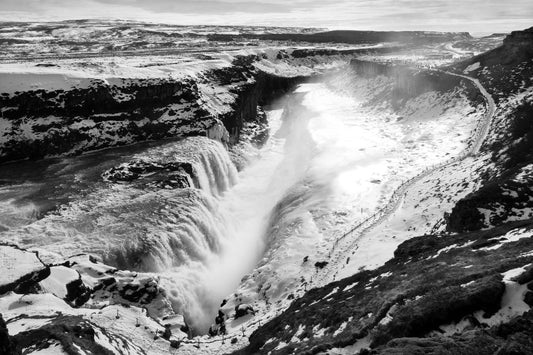 GULLFOSS FALLS, ICELAND