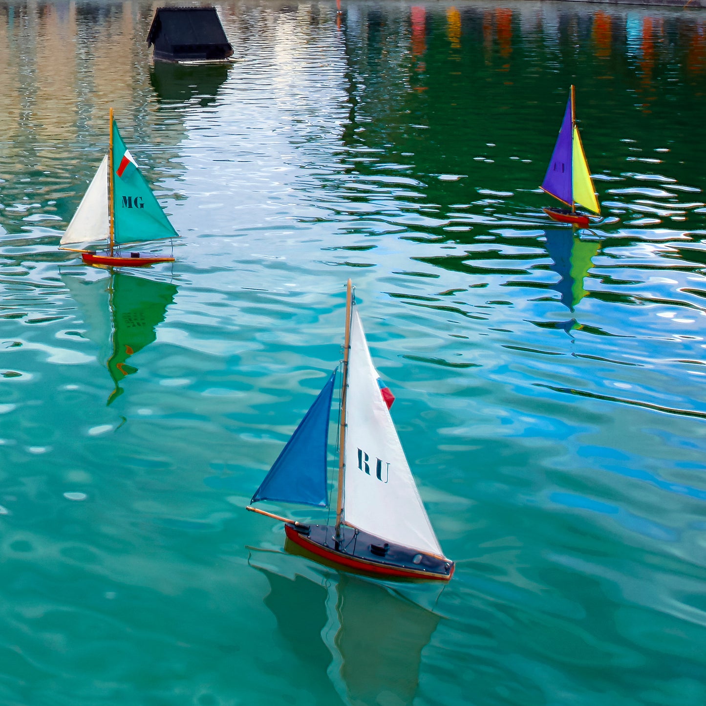 LUXEMBOURG GARDEN SAILBOATS