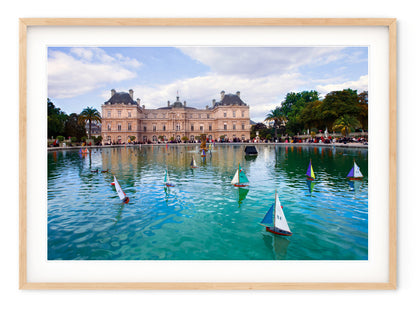 LUXEMBOURG GARDEN SAILBOATS