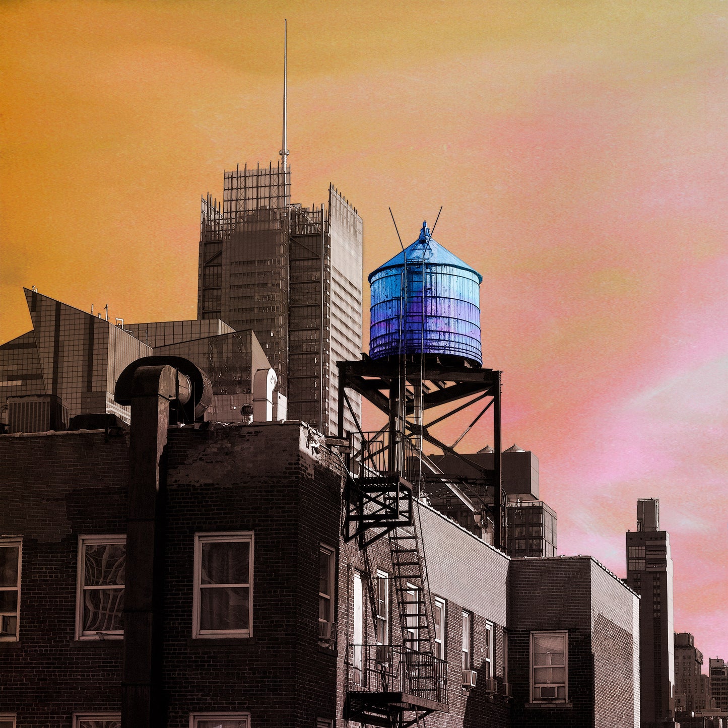 New York Times & Blue Water Tower