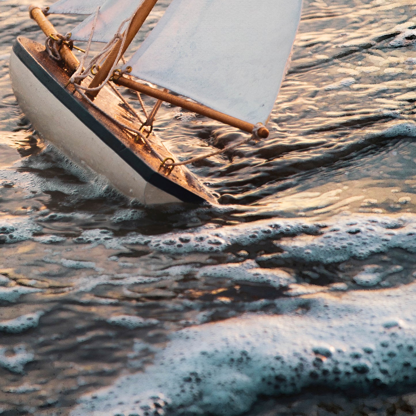 VINTAGE TOY SAILBOAT