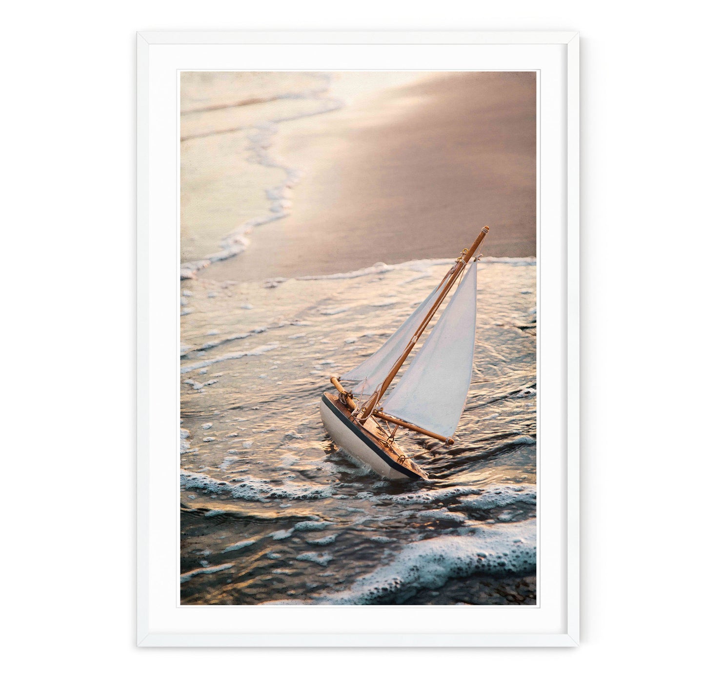 VINTAGE TOY SAILBOAT