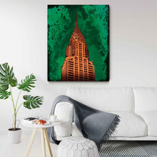 Load image into Gallery viewer, CHRYSLER BUILDING IN ORANGE
