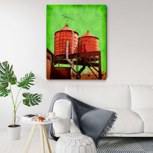 Load image into Gallery viewer, NEW YORK CITY WATER TOWERS IN ORANGE
