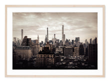 Load image into Gallery viewer, neutral tone landscape photo of new york city as seen from the upper west side
