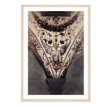 Load image into Gallery viewer, neutral tone fine art image of grotesque paintings from Palazzo vecchio in florence italy
