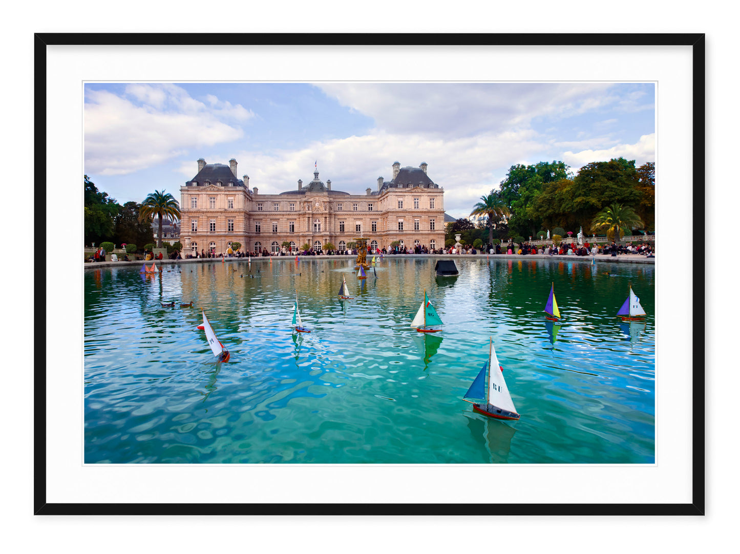 LUXEMBOURG GARDEN SAILBOATS