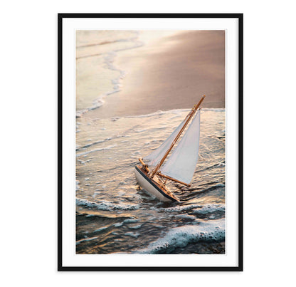 VINTAGE TOY SAILBOAT